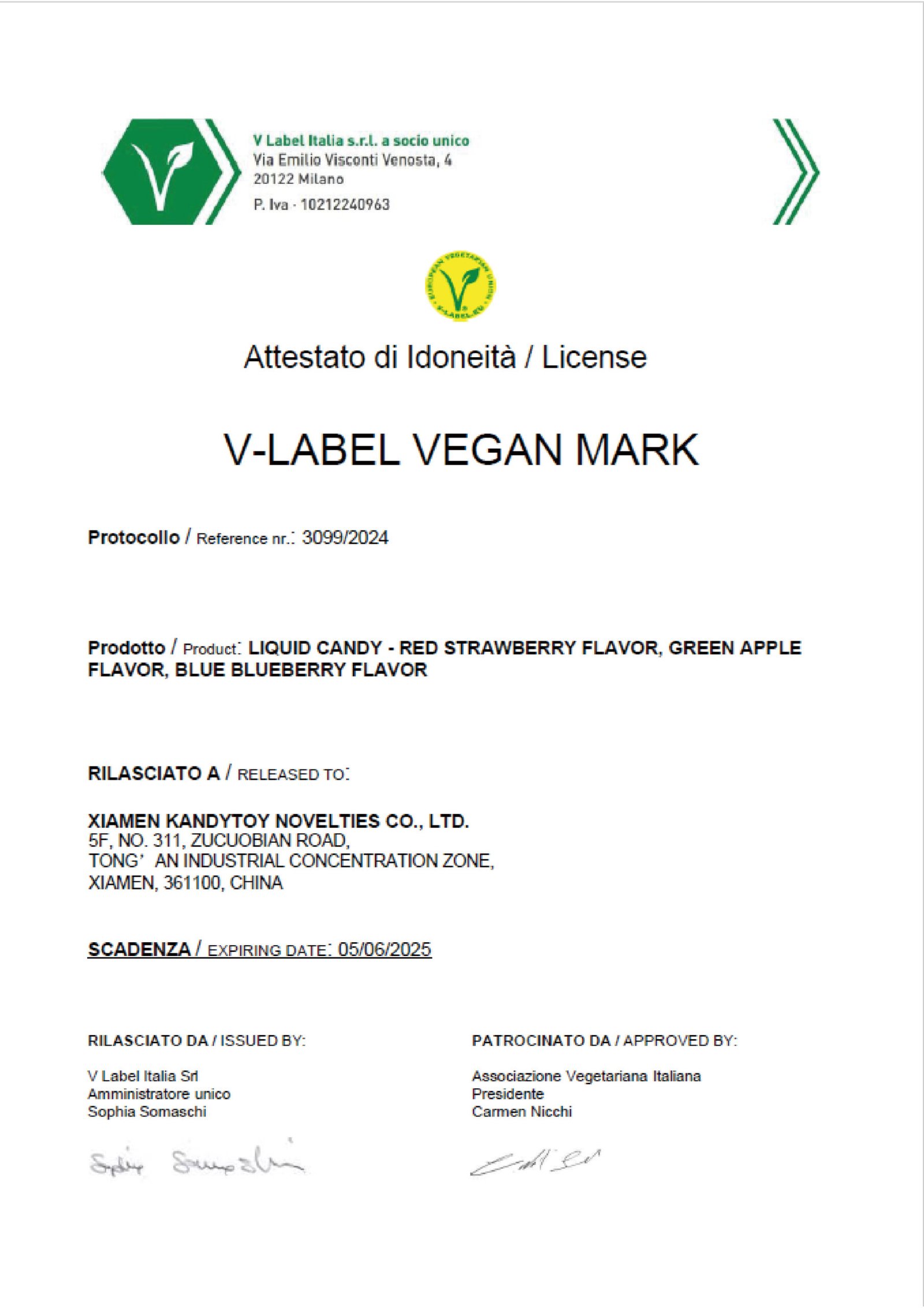 Certificate 15
