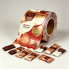 2.Hot product- Roll film -Hazelnut Chocolate Food packaging laminated roll film