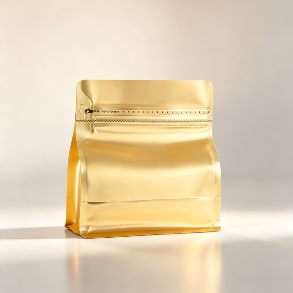 Blank unprinted coffee bags