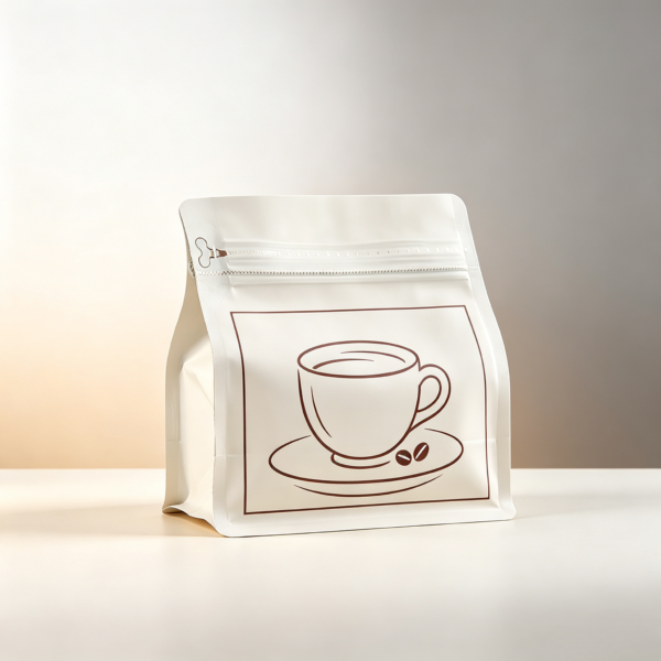 Coffee Flat Bottom Bag