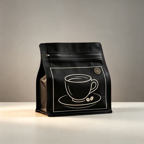 Coffee Flat Bottom Bag