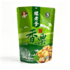 生成透明背景 Bolsa autoportante para snacks de castañas